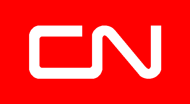 the logo of Canadian National Railway